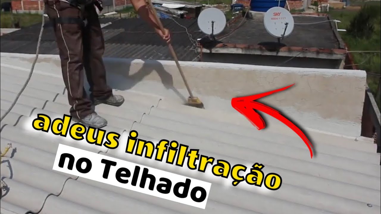 RUFO LÍQUIDO.. uma ideia de Genio pra resolver infiltração no seu telhado