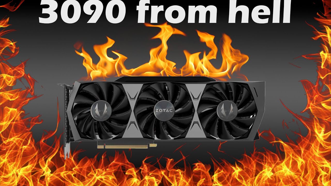 Zotac 3090 trinity oc Исправление перегрева