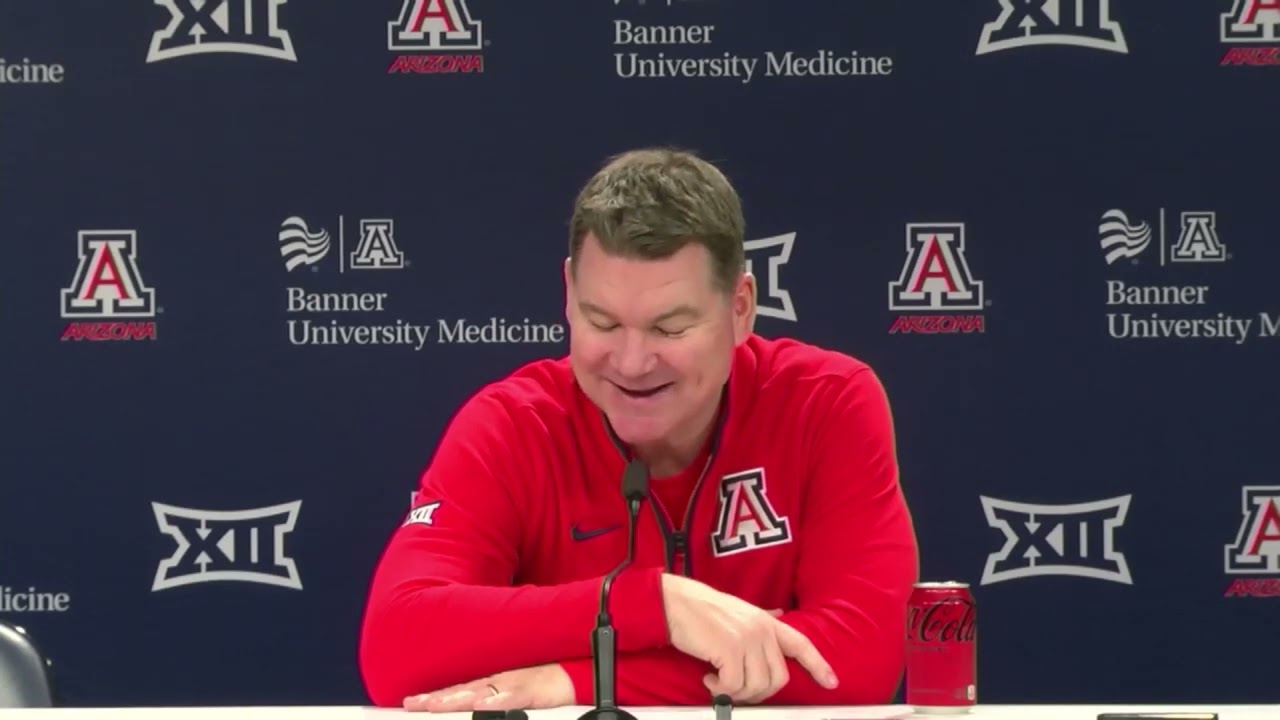 Arizona Basketball Press Conference - Tommy Lloyd