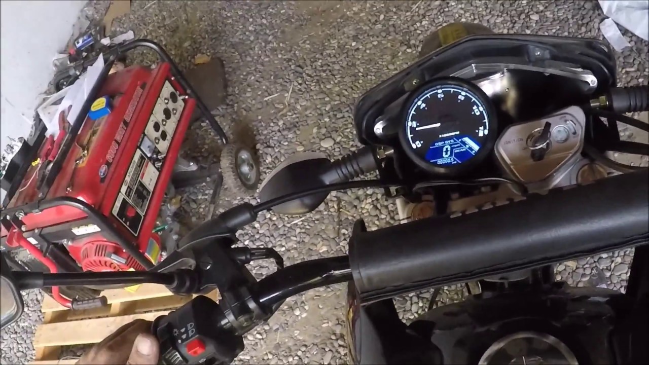 RPS Hawk 250 changing things up / #6 Digital gauge with Tachometer