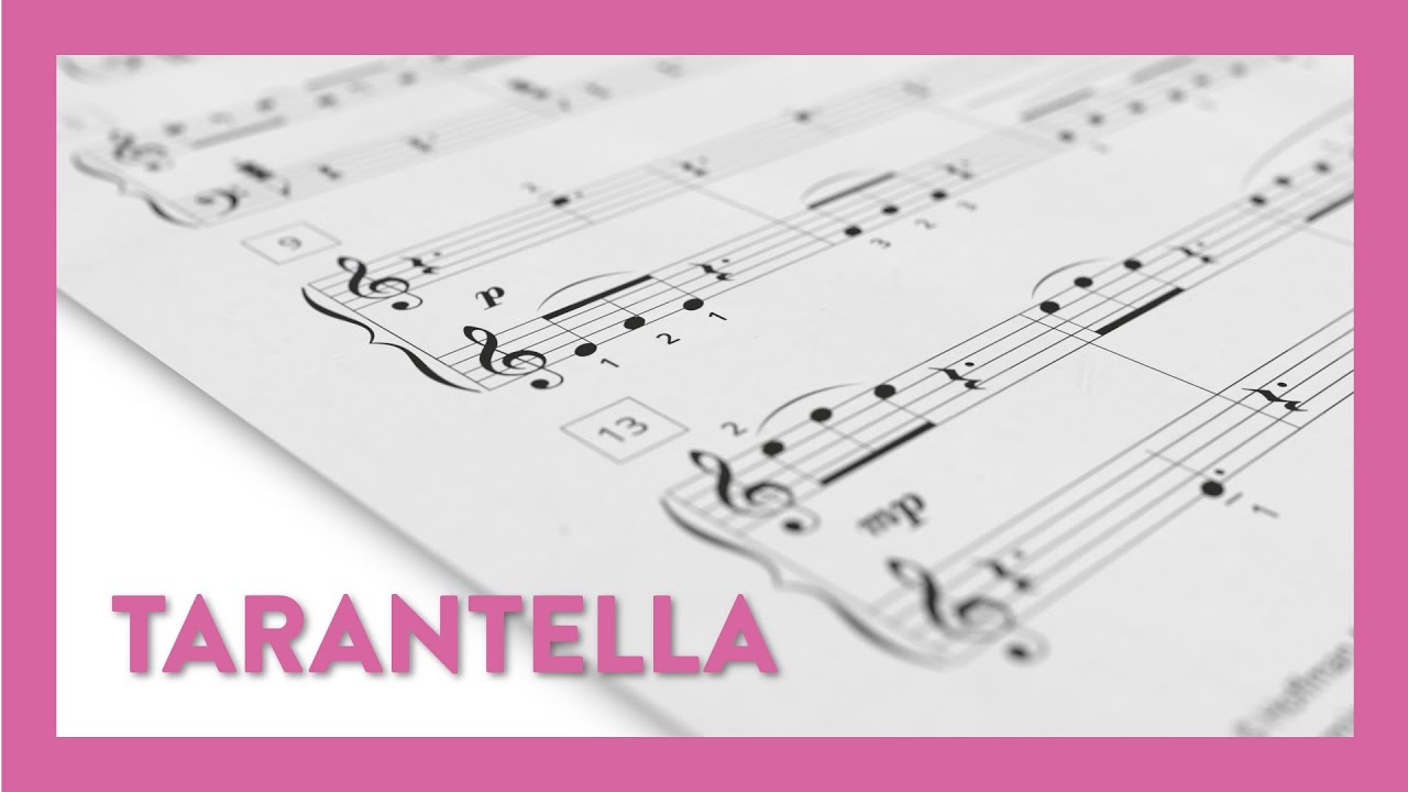 Tarantella by Joseph Hoffman (Part 1) | Piano Lesson