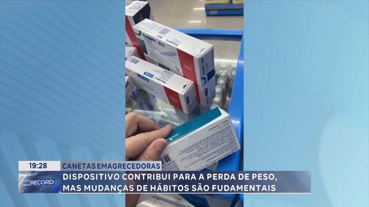 Canetas emagrecedoras ajudam na perda de peso, mas hábitos saudáveis são essenciais.