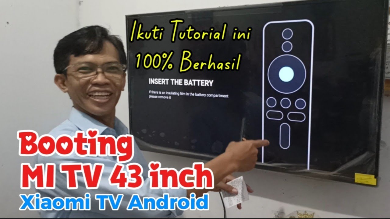 Mengatasi Android TV Xiomi 43 inch Stuck Logo 