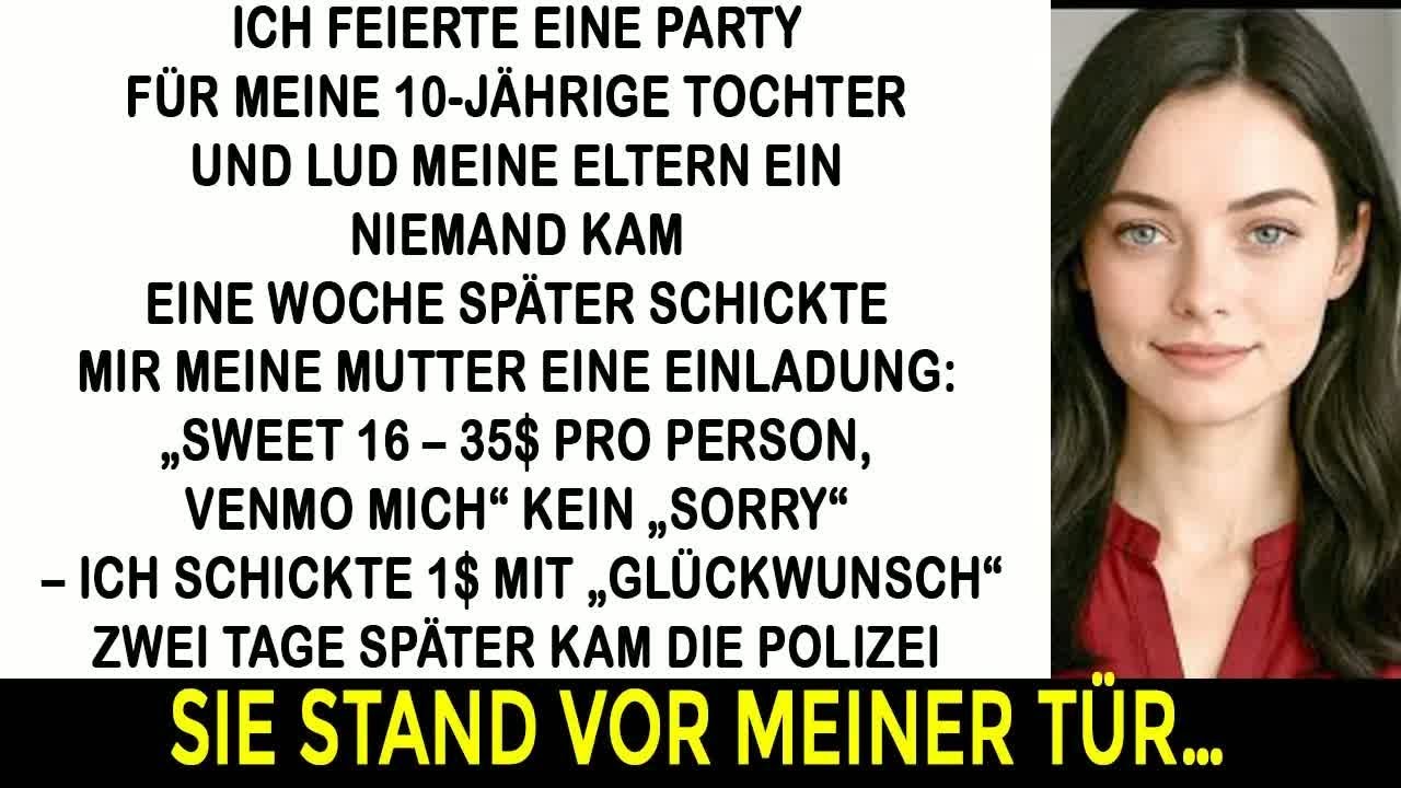 Ich warf eine Party für meine Tochter – niemand kam  Eine Woche später brach mir Mama das Herz