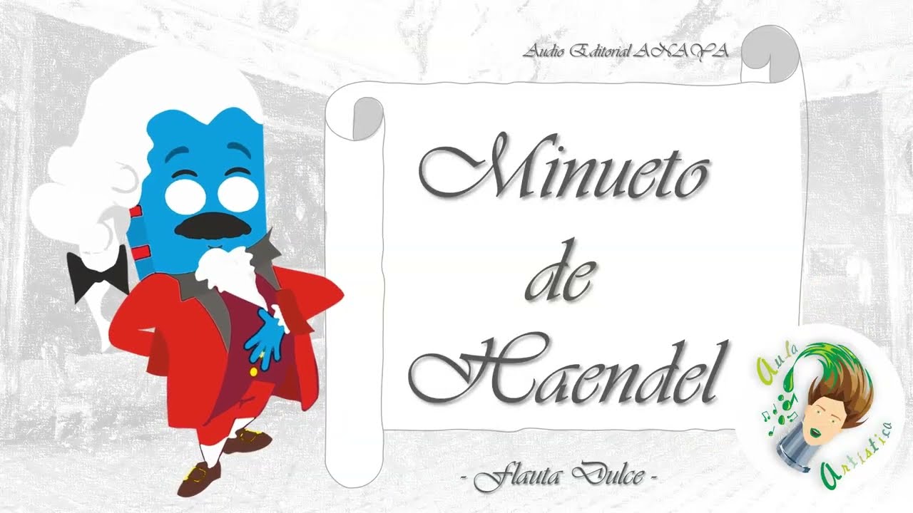 Minueto Haendel Aula Artística Flauta 6