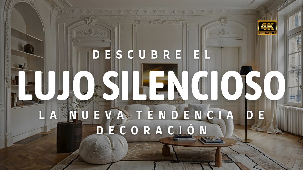 ✨ LUJO SILENCIOSO: La Nueva Tendencia De Decoración Que TODOS QUIEREN En Su Hogar 🏡