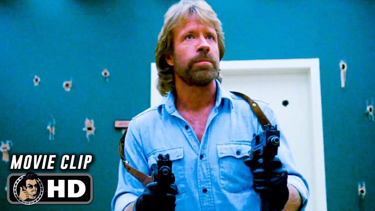 Two Guns Scene | INVASION USA 1985 Movie CLIP HD