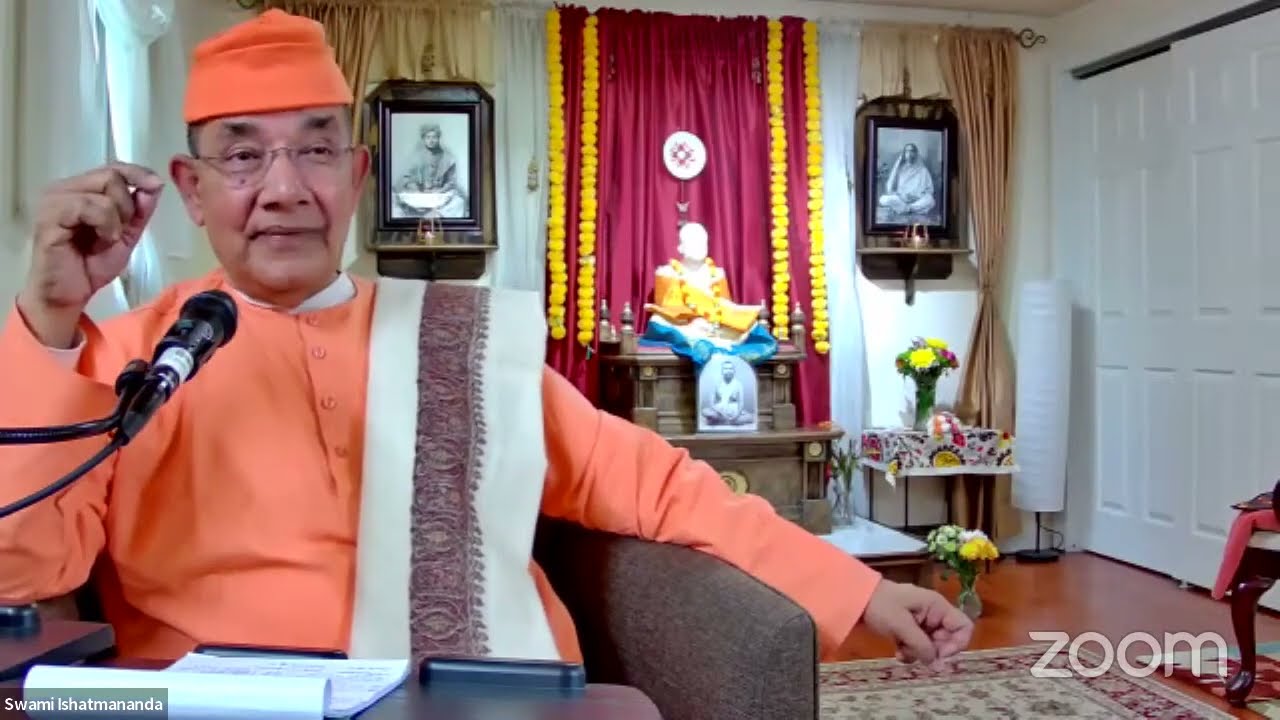 Khandana Bhava Bandhana (Session 2) | Swami Ishatmananda at Ramakrishna Vedanta Ashrama Pittsburgh