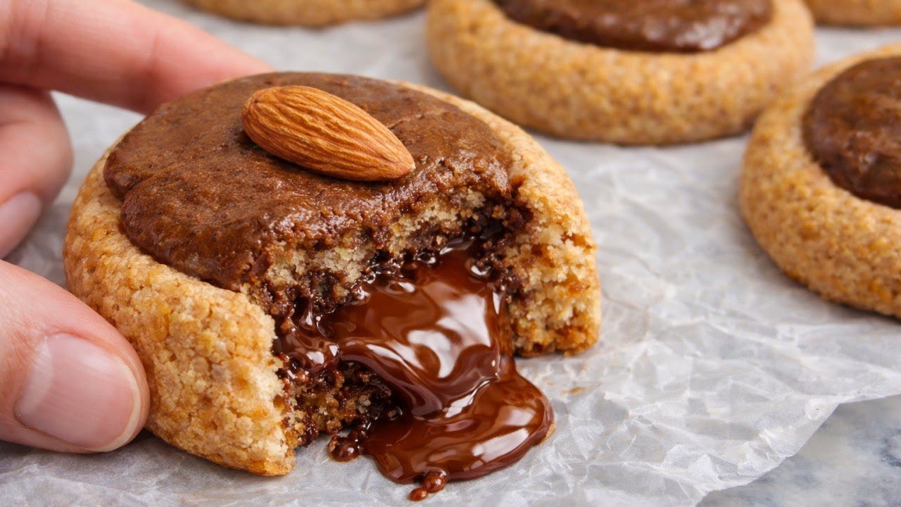 Gesunde weiche Erdnussbutter Kekse – ohne Zuckerzusatz!