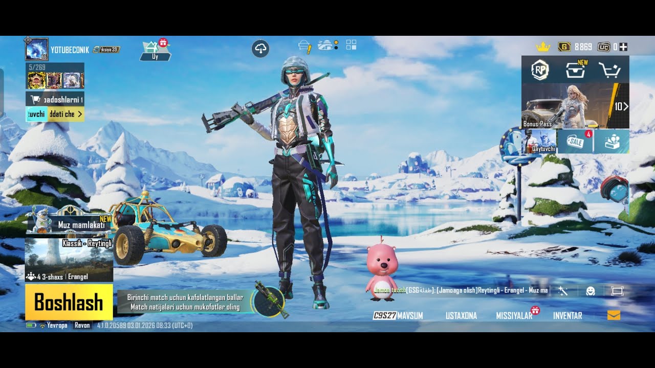 Live streaming of Quvonchbe