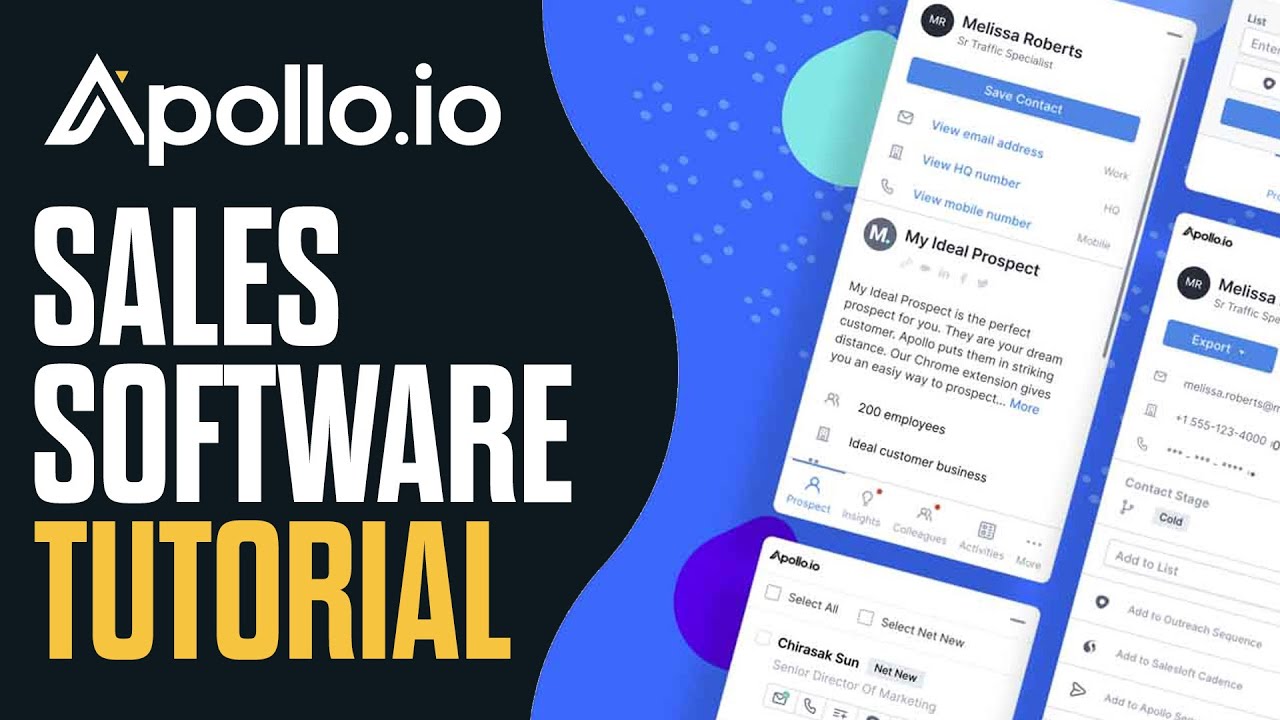 How To Use Apollo.IO | Sales Software Tutorial (2023)