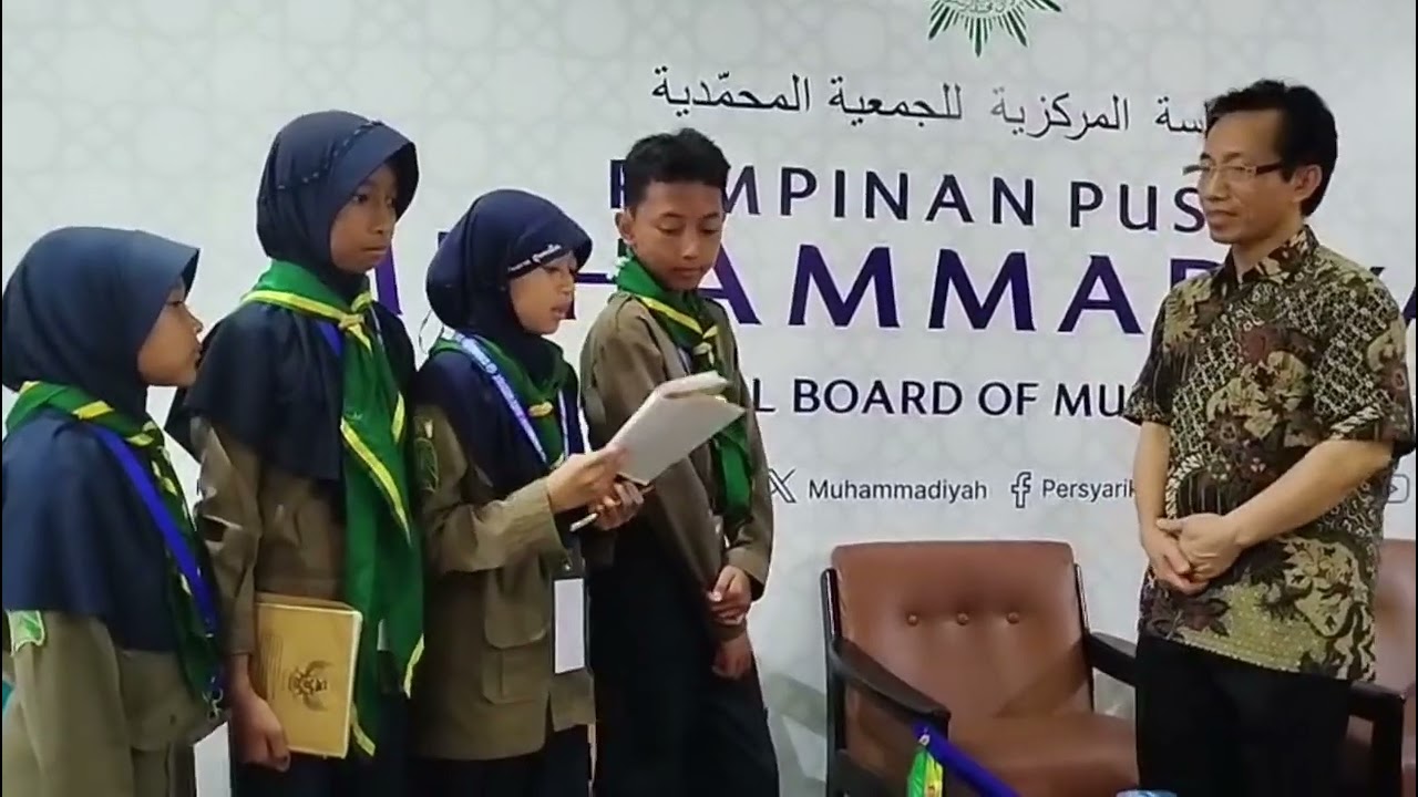 Wawancara Team Jurnalistik SD Muhammadiyah 1 Jakarta ke PP Muhammadiyah