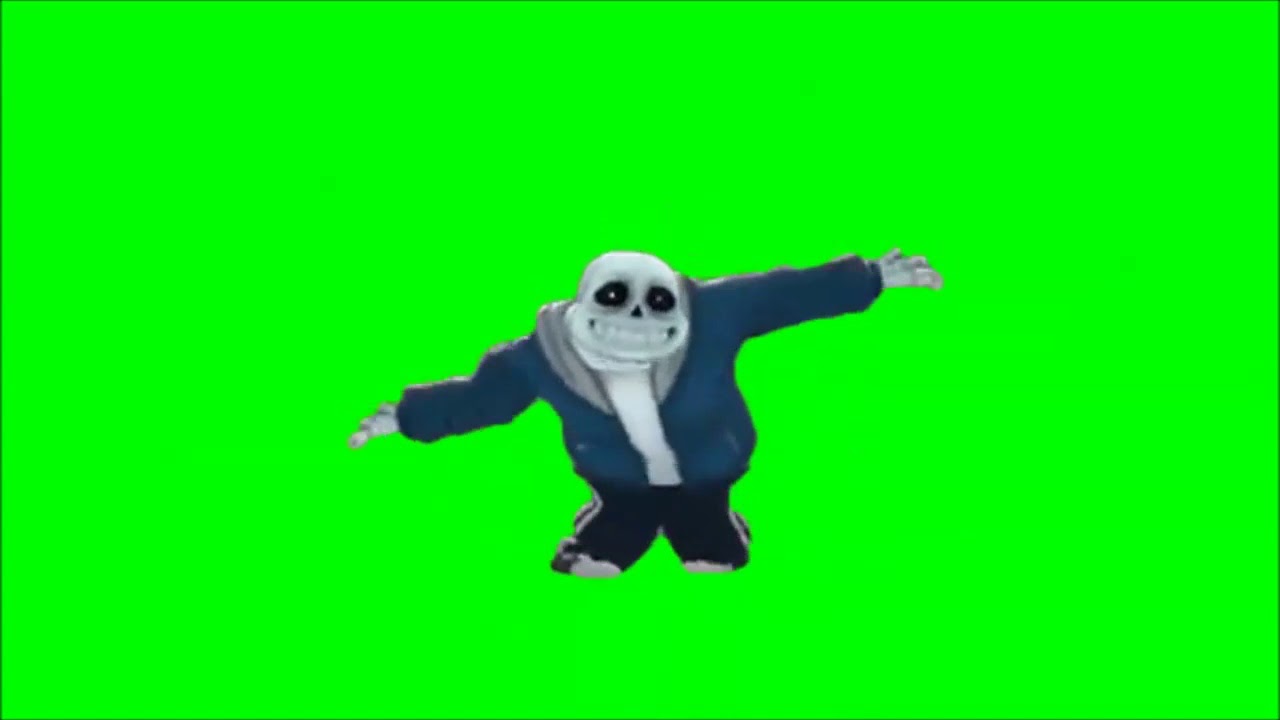 Of a cartoon skeleton with one glowing blue eye
