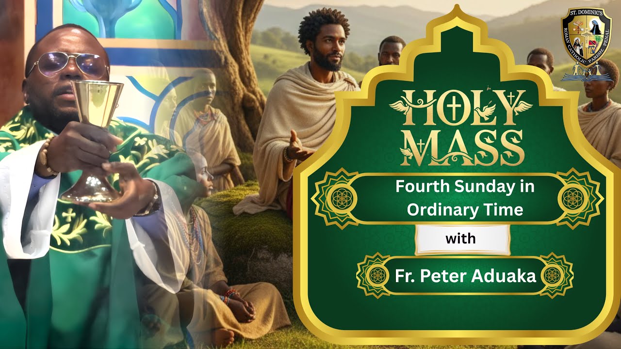 Holy Mass - 4th Sunday in Ordinary Time - with  Fr Peter Aduaka,VC Concelebrant:Fr. Jorge Amundarain