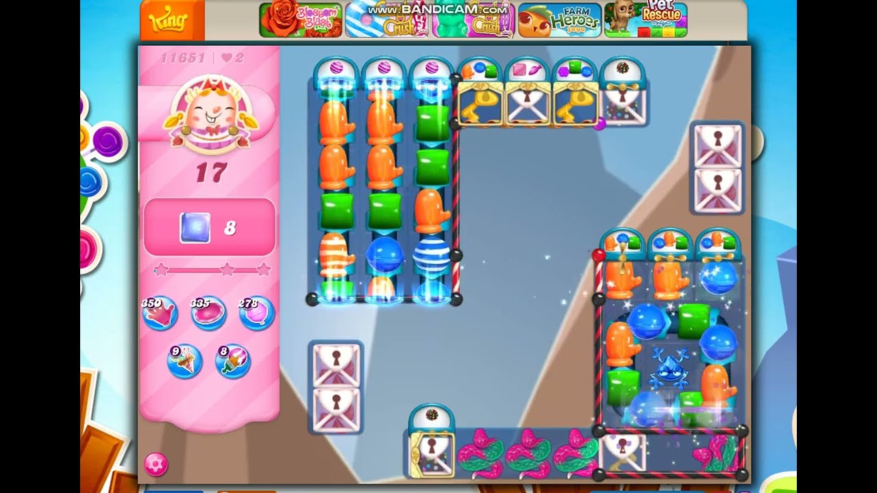 Candy Crush Saga Level 11651  NO BOOSTERS