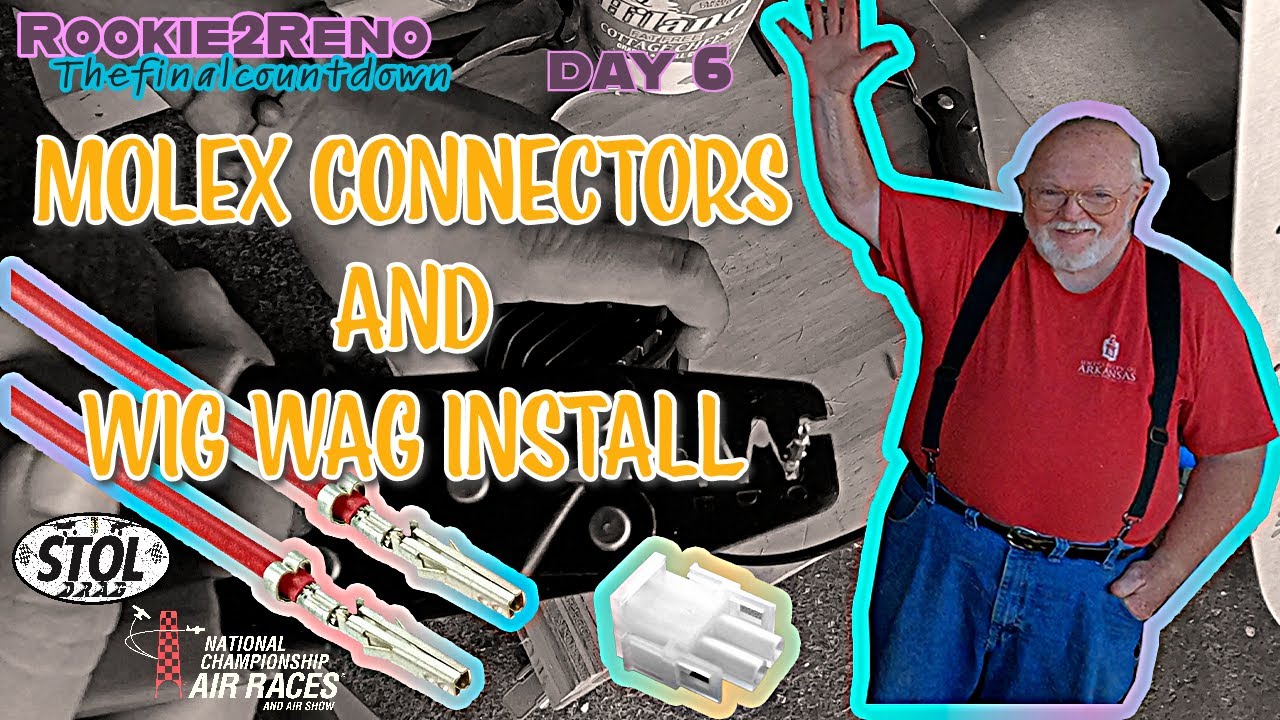 ROOKIE2RENO the final count down- Day 6 of 30 (molex connectors)