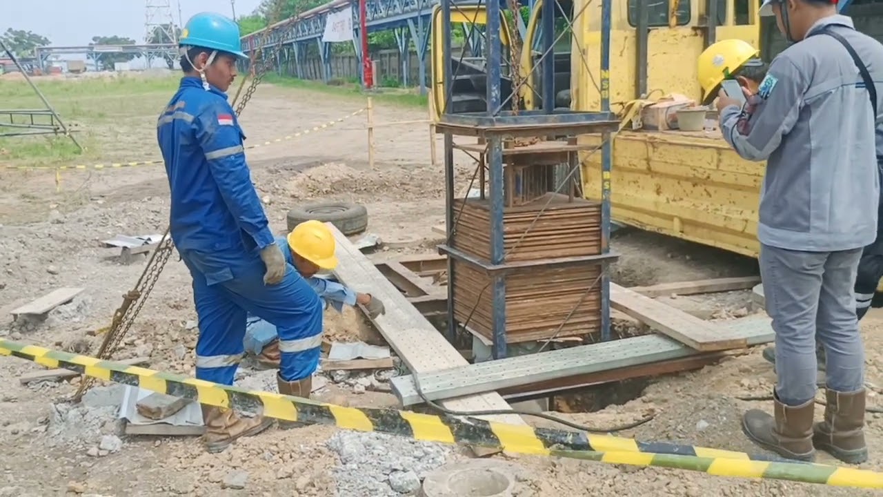 PDA TEST DI PROYEK PANCANG /PAKUBUMI.LIHAT HASILNYA..