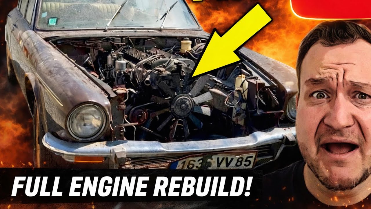 Full Engine REBUILD ! Jaguar XJ6 full restoration Episode 2