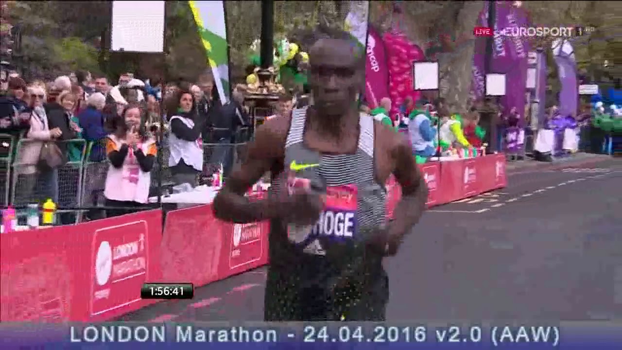 Eliud Kipchoge 2016 London