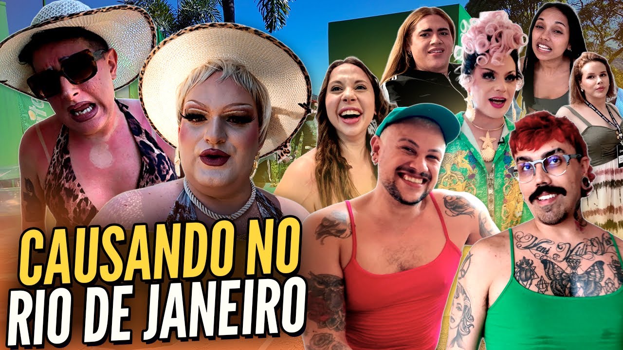 CAUSANDO com as AMIGAS no RIO DE JANEIRO