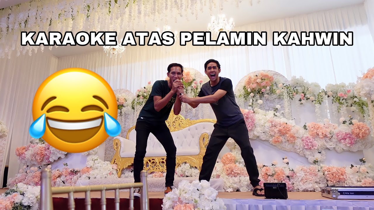 AKU NYANYI ATAS PELAMIN KAHWIN 😂 BUAT KONSERT SENDIRI 🤣