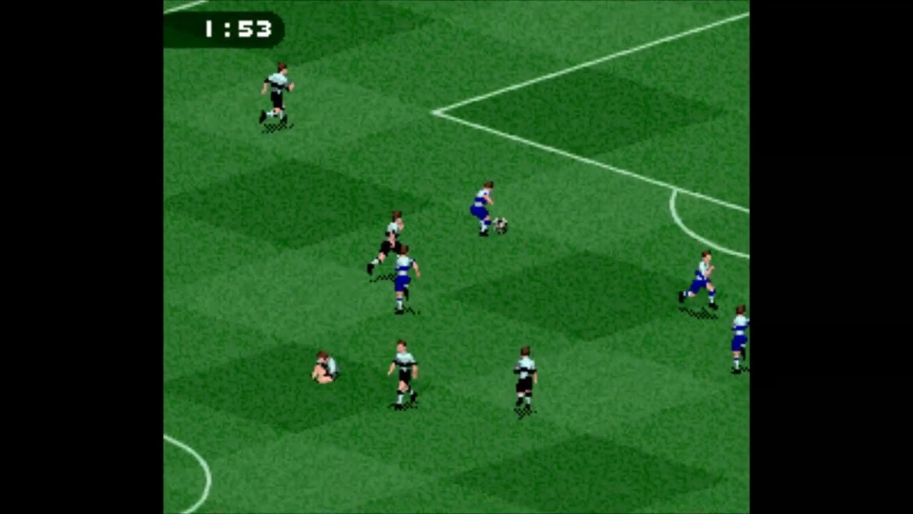 Fifa 97 Gold Edition - Super Nintendo Game Play