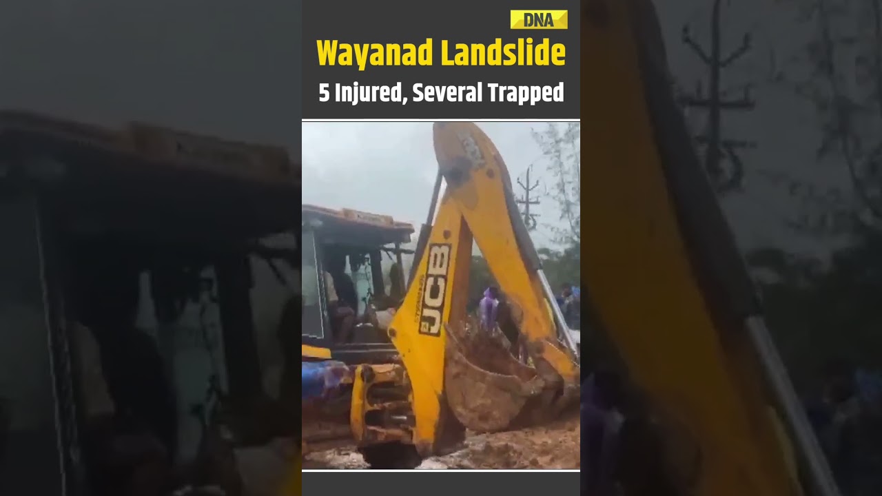 Wayanad Landslide: 5 Injured, Several Feared Trapped At Kerala Tunnel Project Amid Heavy Rain