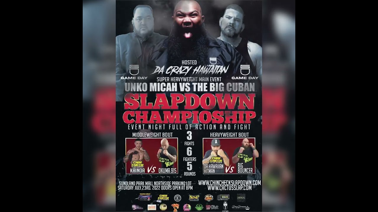 Chin Check Cactus Slap Down | El Paso Texas - July 23rd, 2022