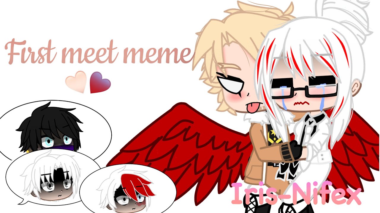 First meet meme || Fuyumi x Hawks || Hawumi ship! ||