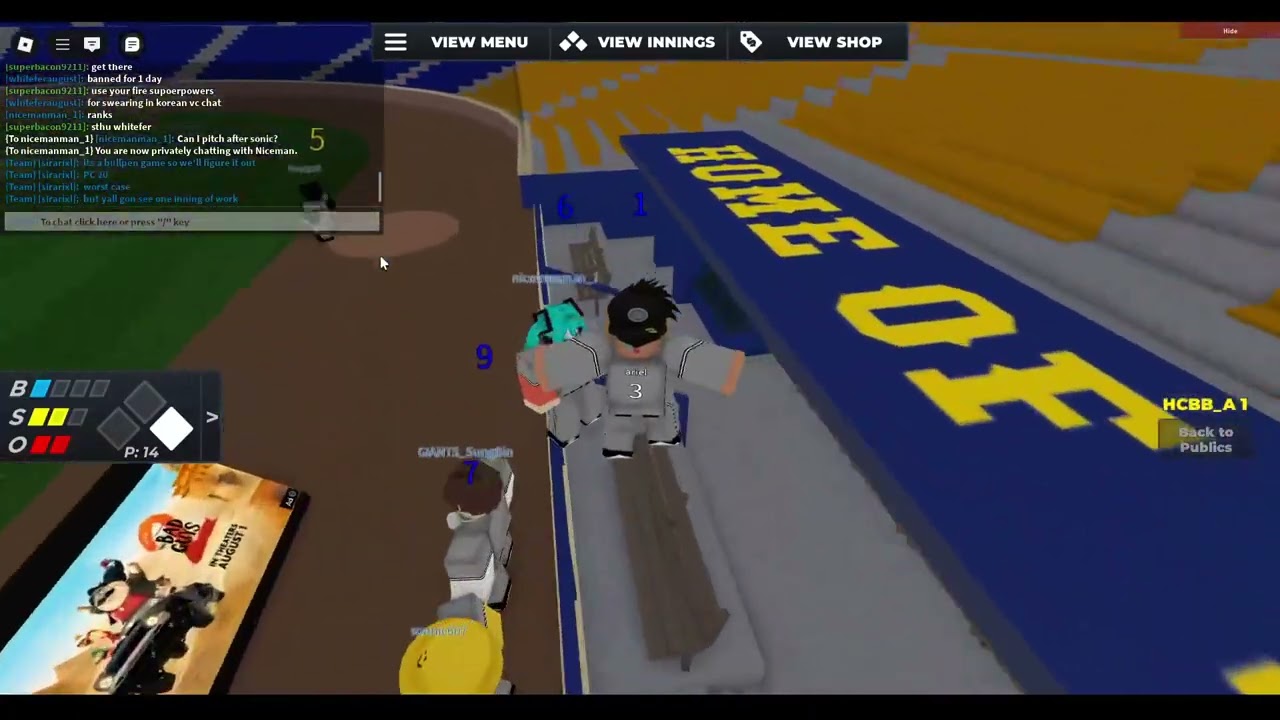 THE BULLPEN GAME! (HCBB Asia League Season 6 POV)