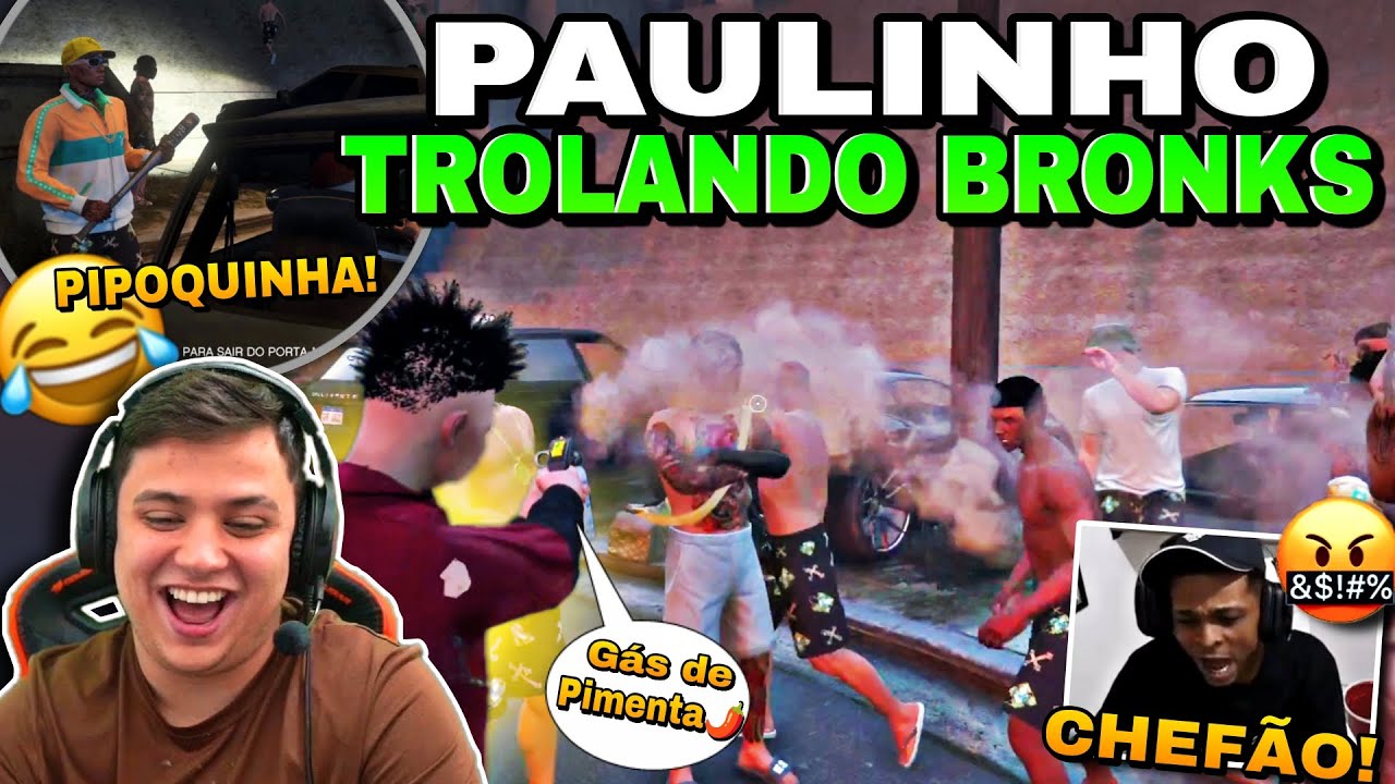 🤣REAÇÃO Deles Com PAULINHO O LOKO  Trolando Na F4VEL4 —ficou BOLADO kkkk