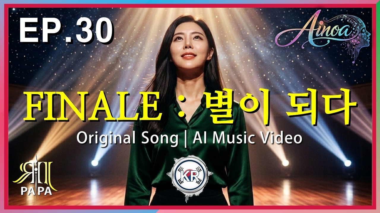 Noa Story EP.30 'FINALE : 별이 되다' Official MV(KR) | Original Song | AI Music Video