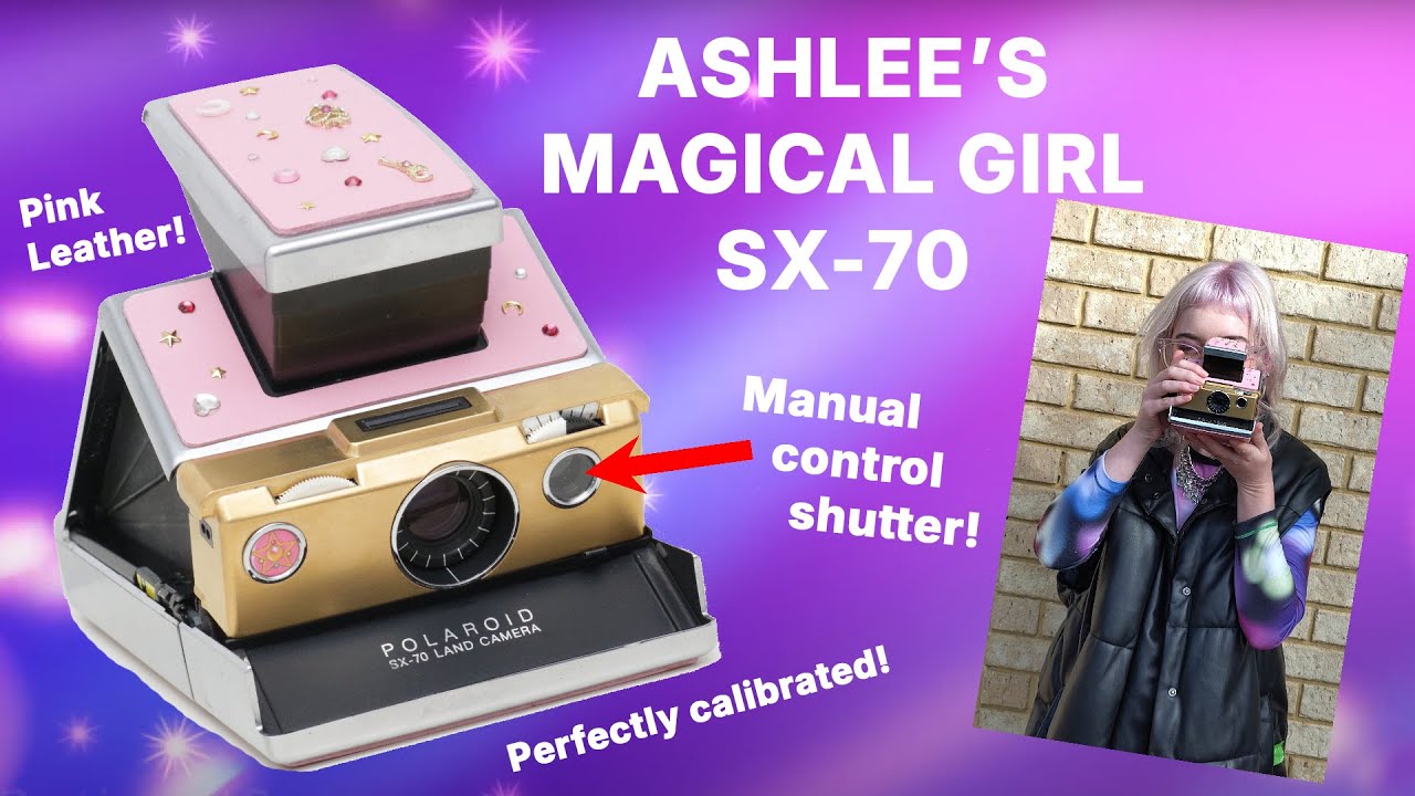 Building a Magical Anime Girl Polaroid SX-70 - feat. @Ashleetough