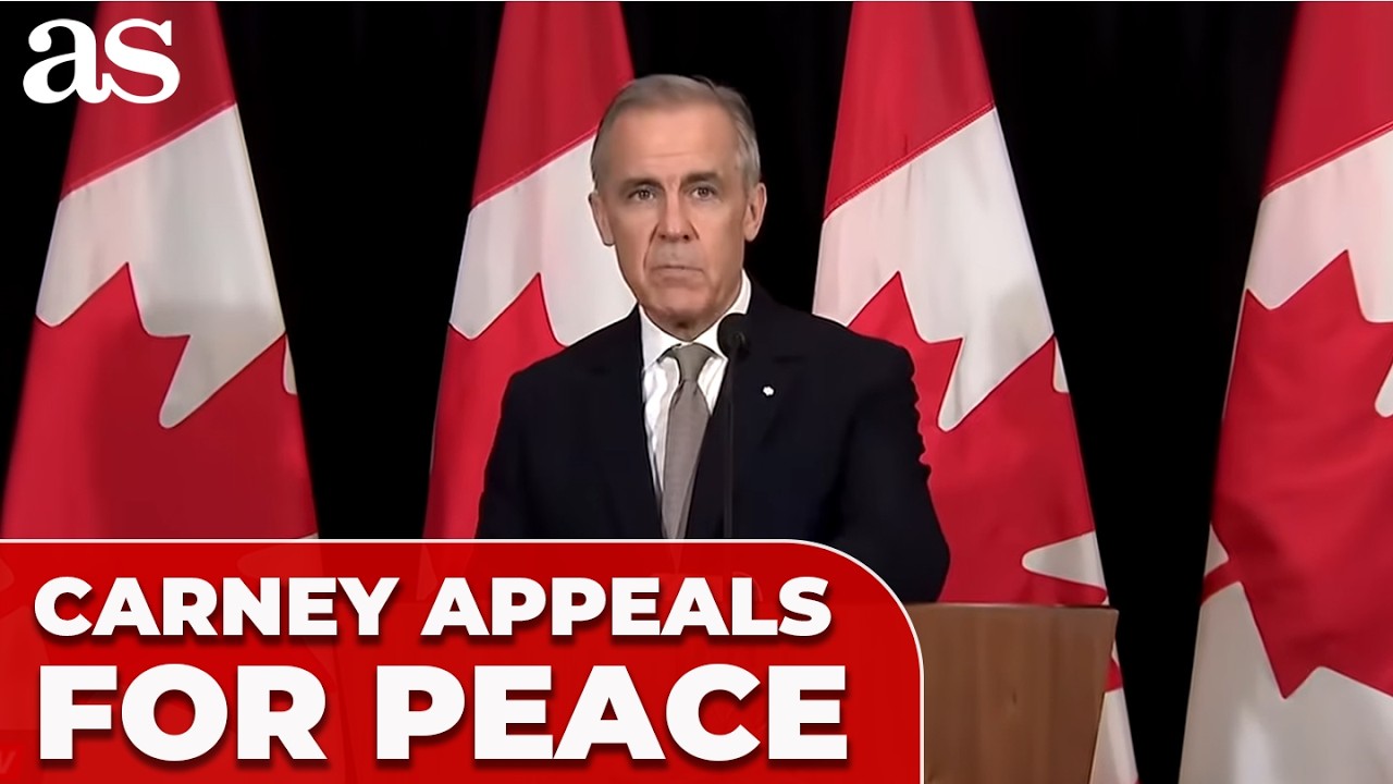 A RESPONSIBLE MESSAGE TO THE WORLD: Mark Carney on Middle East CONFLICT