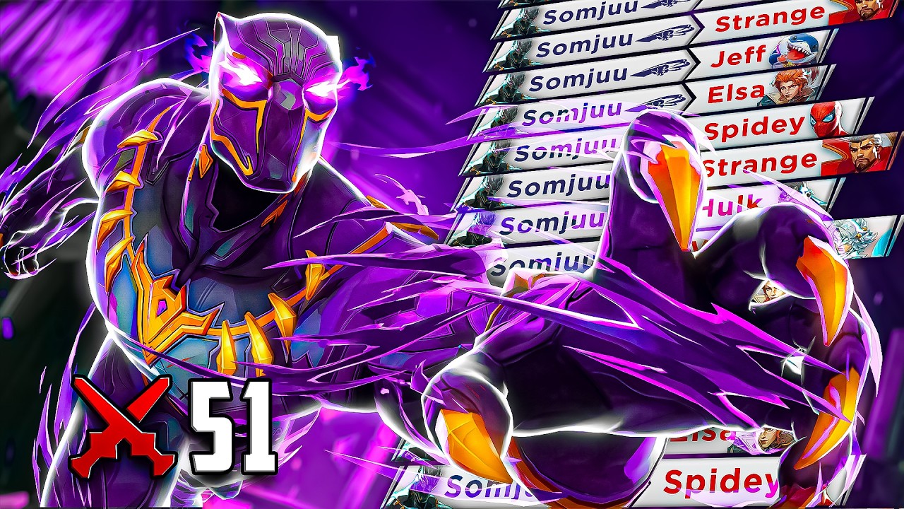 Игра Black Panther, занимающая первое место в рейтинге, демонстрирует самую невероятную игру в ис...