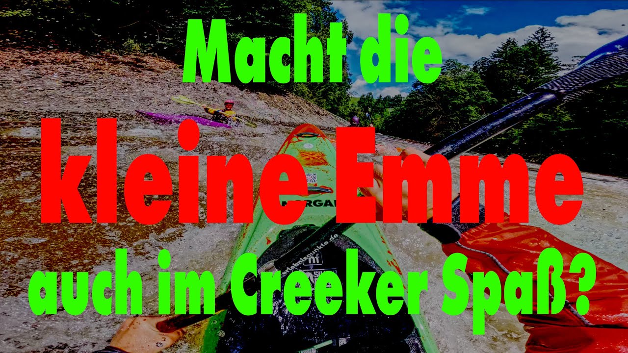 Kleine Emme im Creeker?   Kayak fahren auf der kleinen Emme