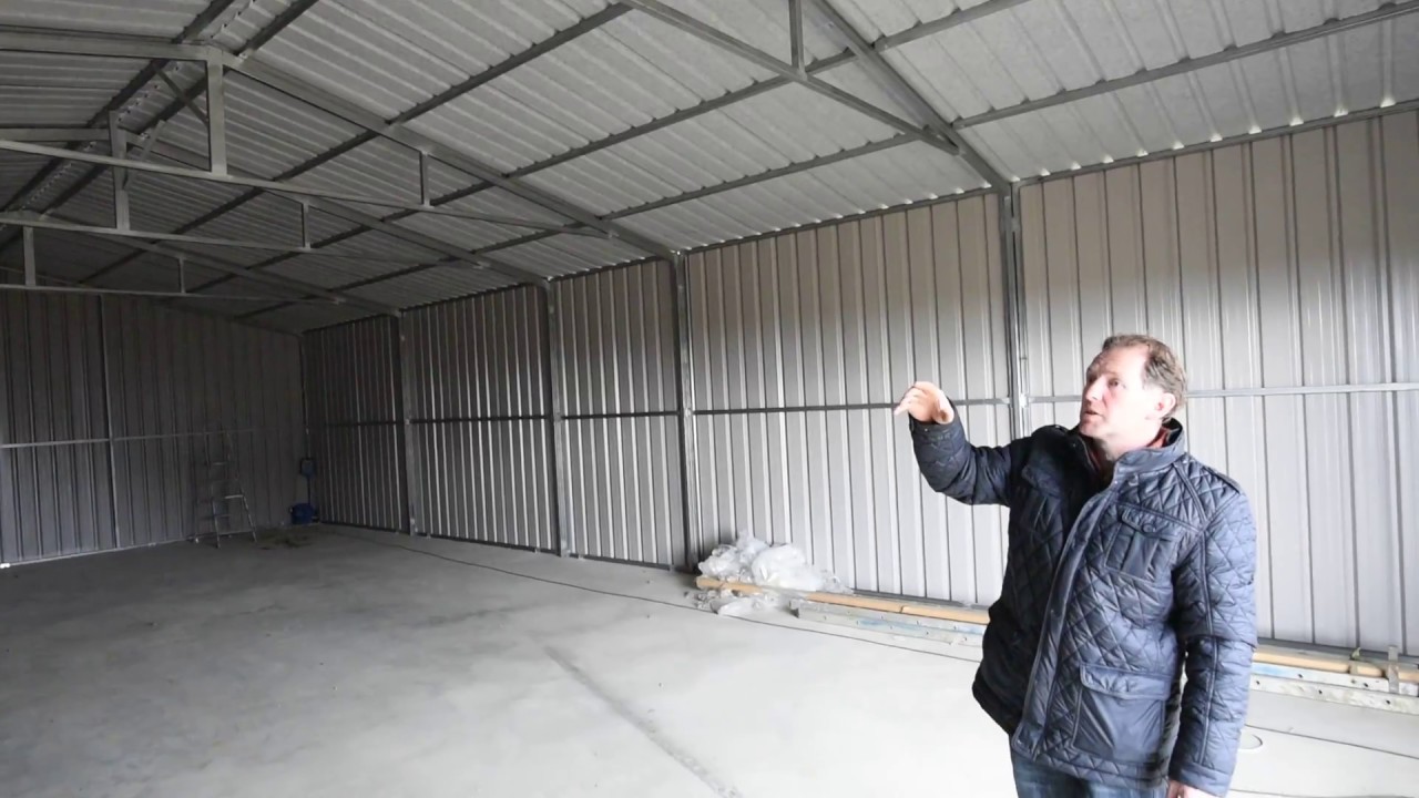 25 x 40 x 10 (up to 13) foot shed