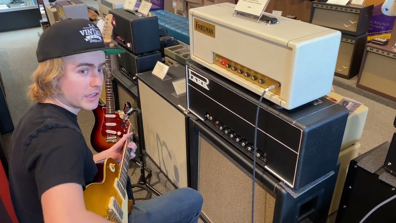Friedman Custom 50W Head - In White Tolex