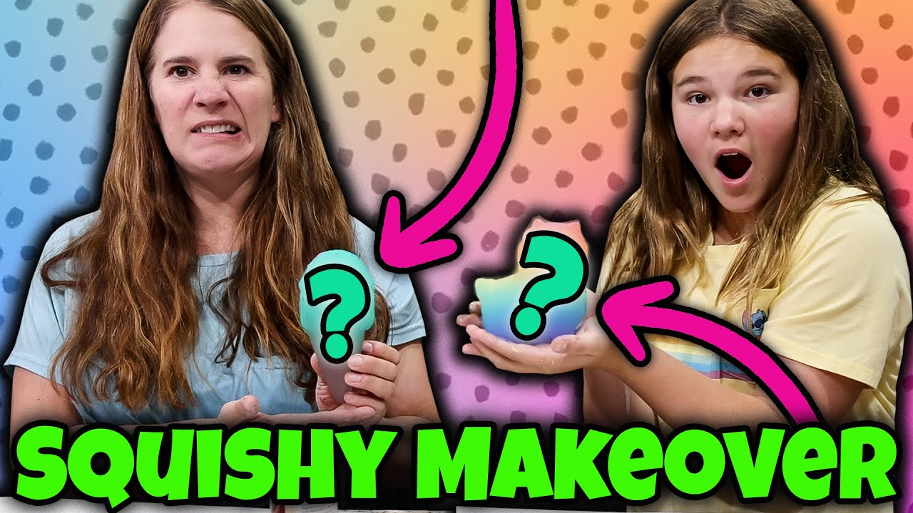 Squishy Makeover Challenge! Whose Squishy Looks Best?