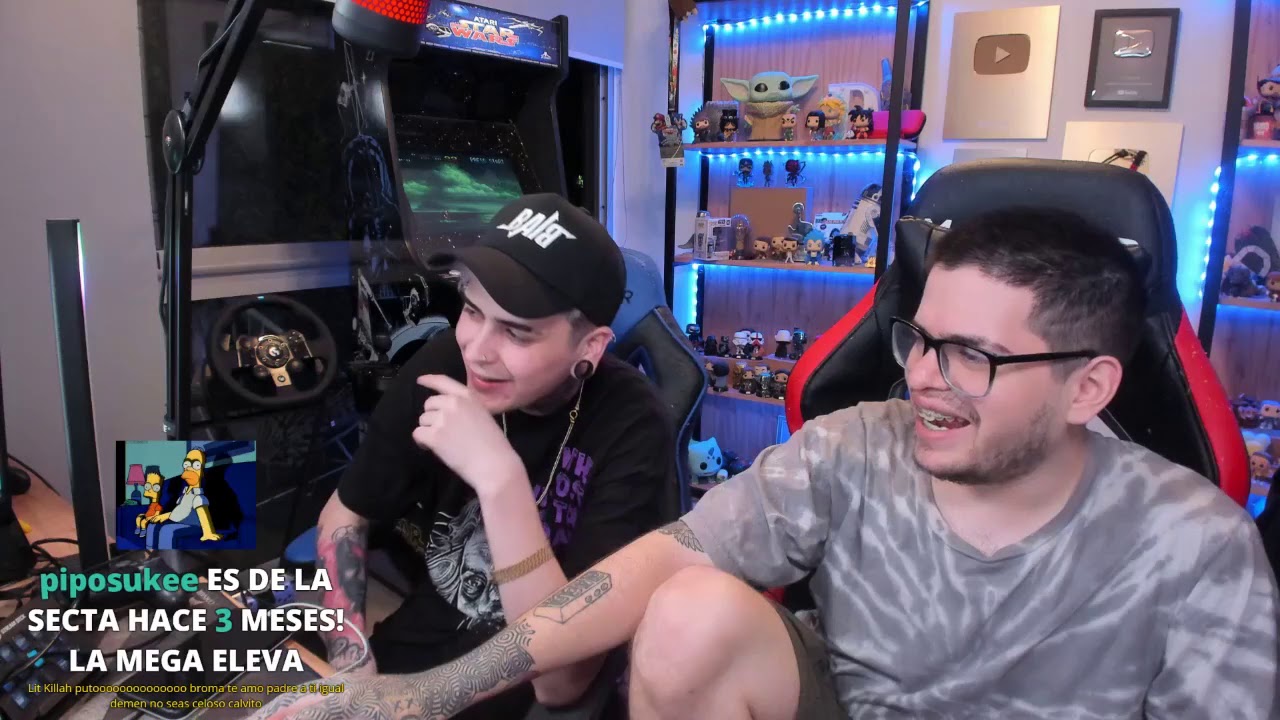 EL DEMENTE Y  LIT KILLAH JUNTOS EN STREAM Part 1