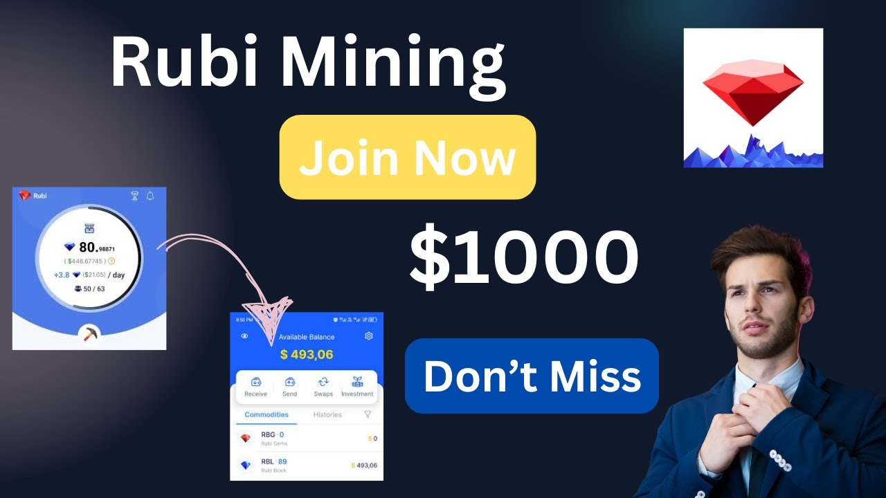 Rubi Network Mining: How to Create an Account | You Still Have a Chance | Don't Miss