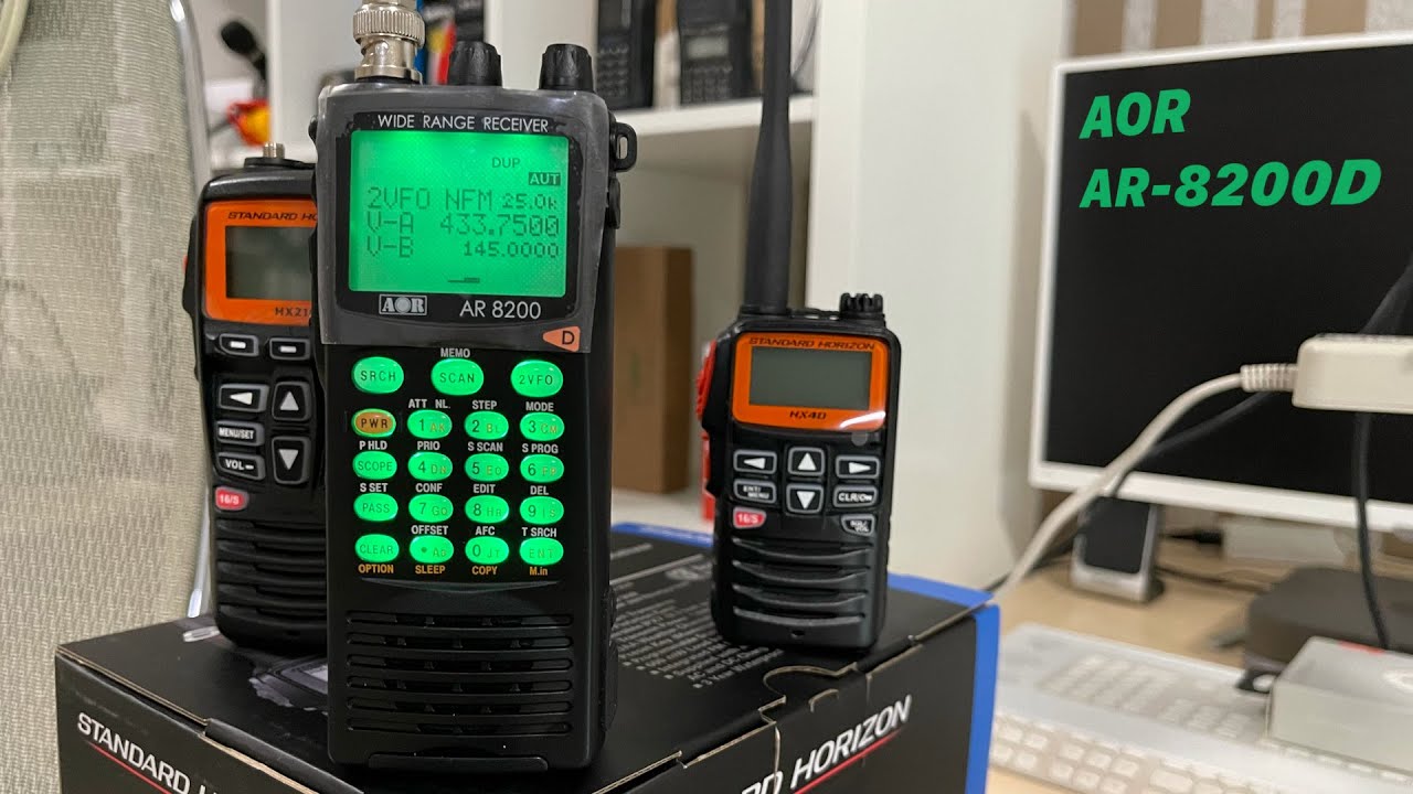 AOR AR-8200d - широкополосный приёмник
