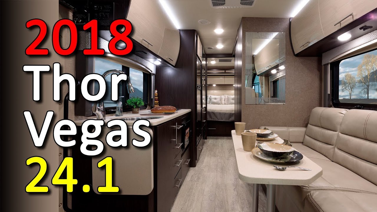 2018 Thor Vegas 24.1 Small Class A Review - 4k UHD