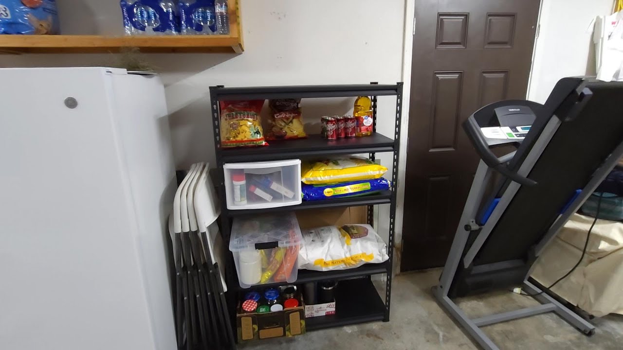 Sturdy adjustable metal Shelf unboxing FULL assembly and review | how to assemble a shelving unit