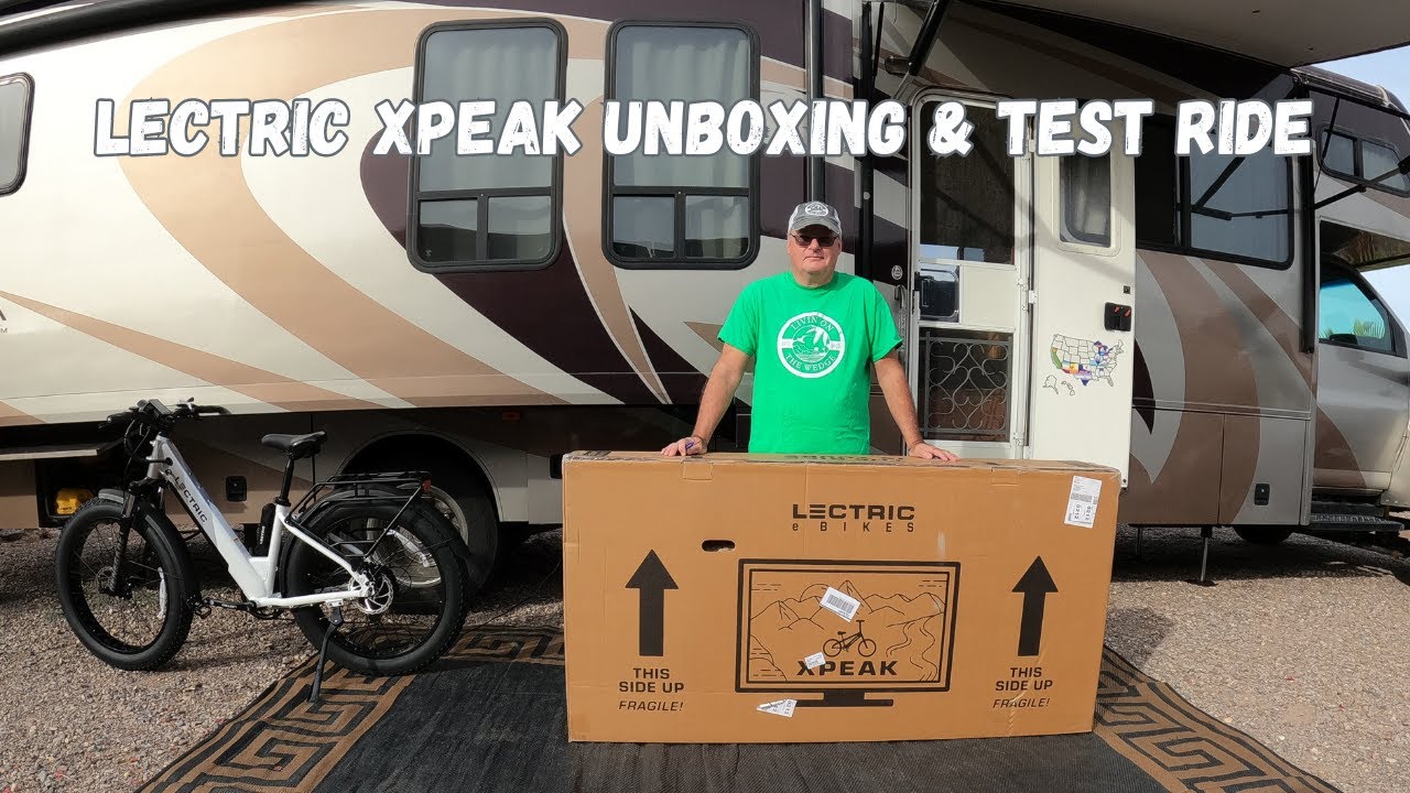 Lectric Xpeak Unboxing & Test Ride