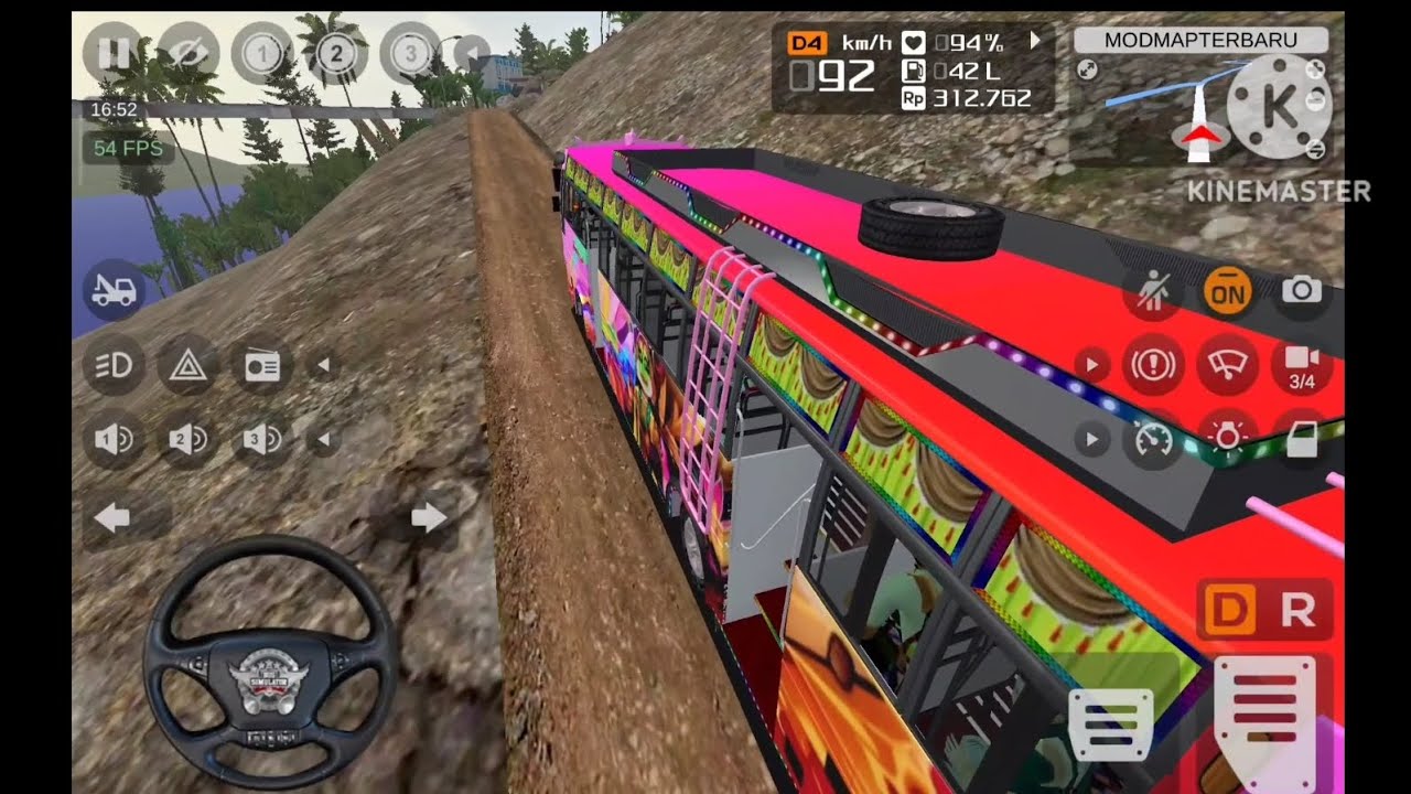 #off road bus simulator indonesia game 🎮