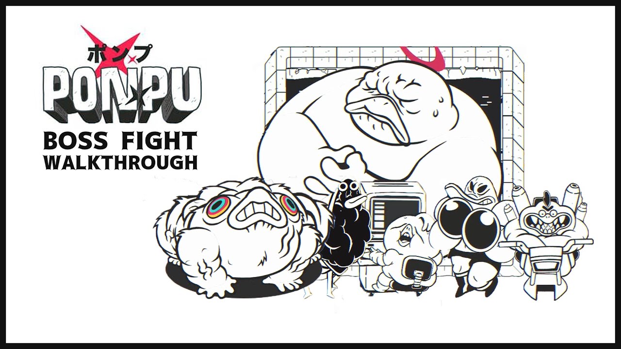 PONPU ポンプ - All Bosses Run (NO DAMAGE) - Nintendo Switch