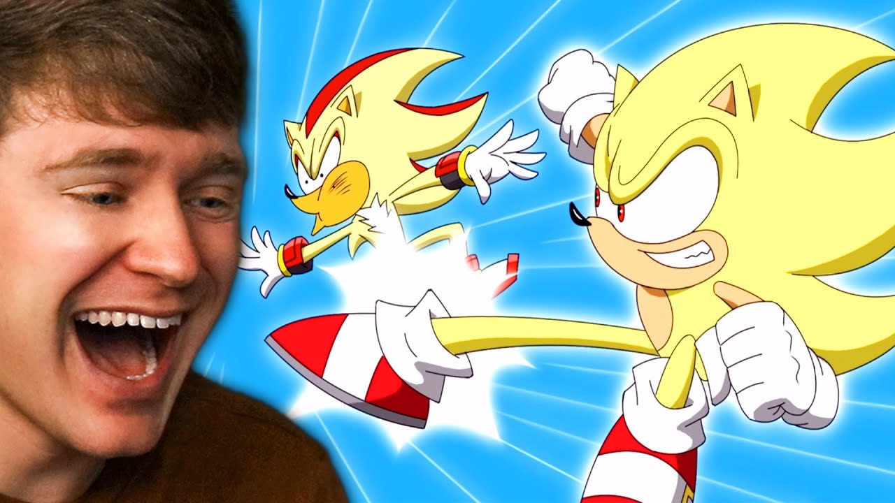 SUPER SONIC vs SUPER SHADOW the BATTLE! (Reaction)
