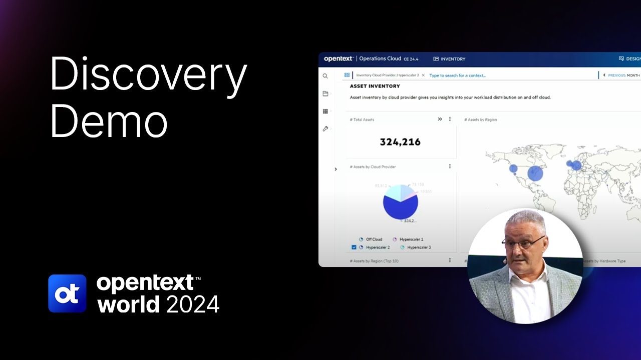 OpenText World 2024 Demo - Multi-Cloud Discovery: ITOM