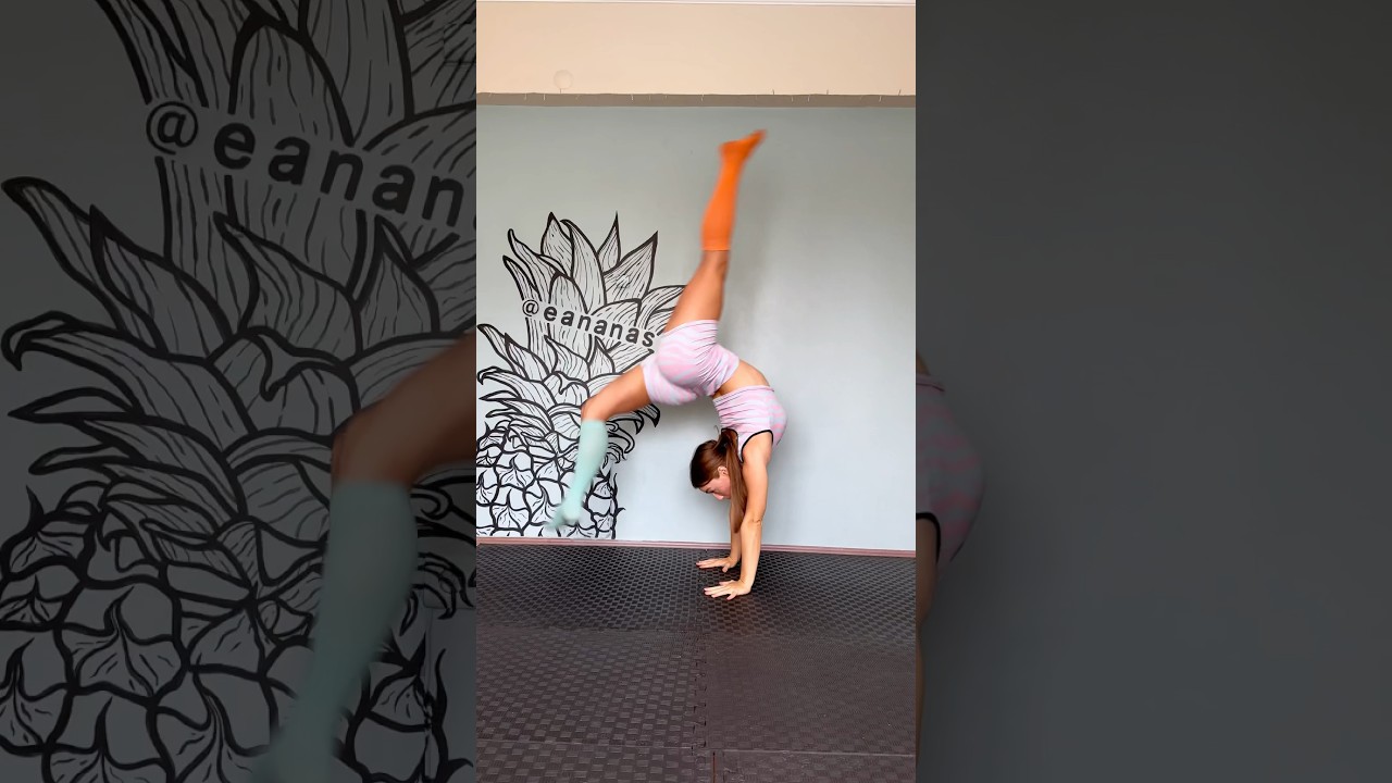 Easy Front Walkover 👍🏻 #gymnast #tutorial #eananas #gymnastics